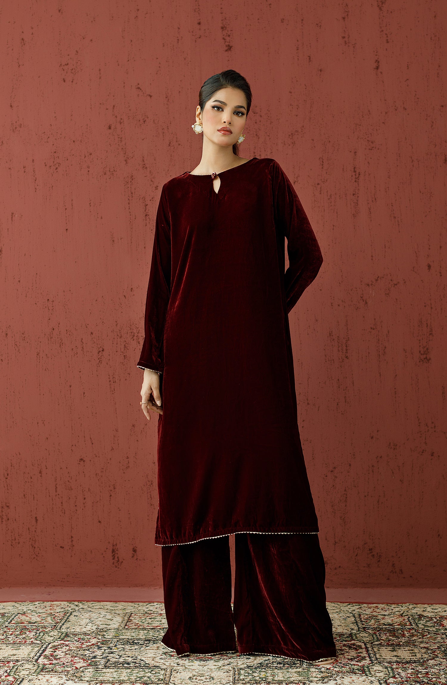 2-piece embroidered suit Online in Pakistan