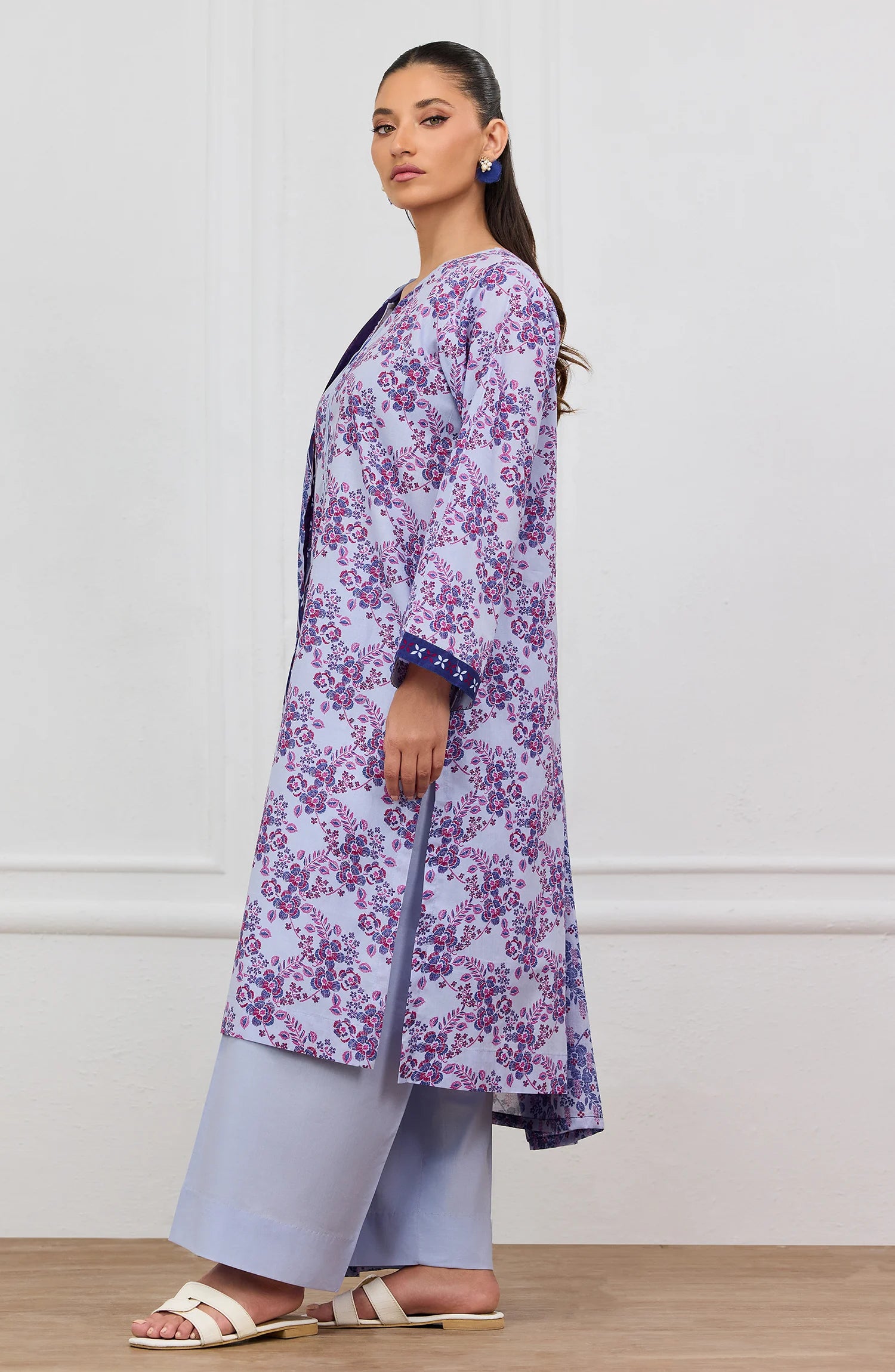 Unstitched | 3 Piece | Printed | Lawn Shirt | OTL-20325/U LILAC