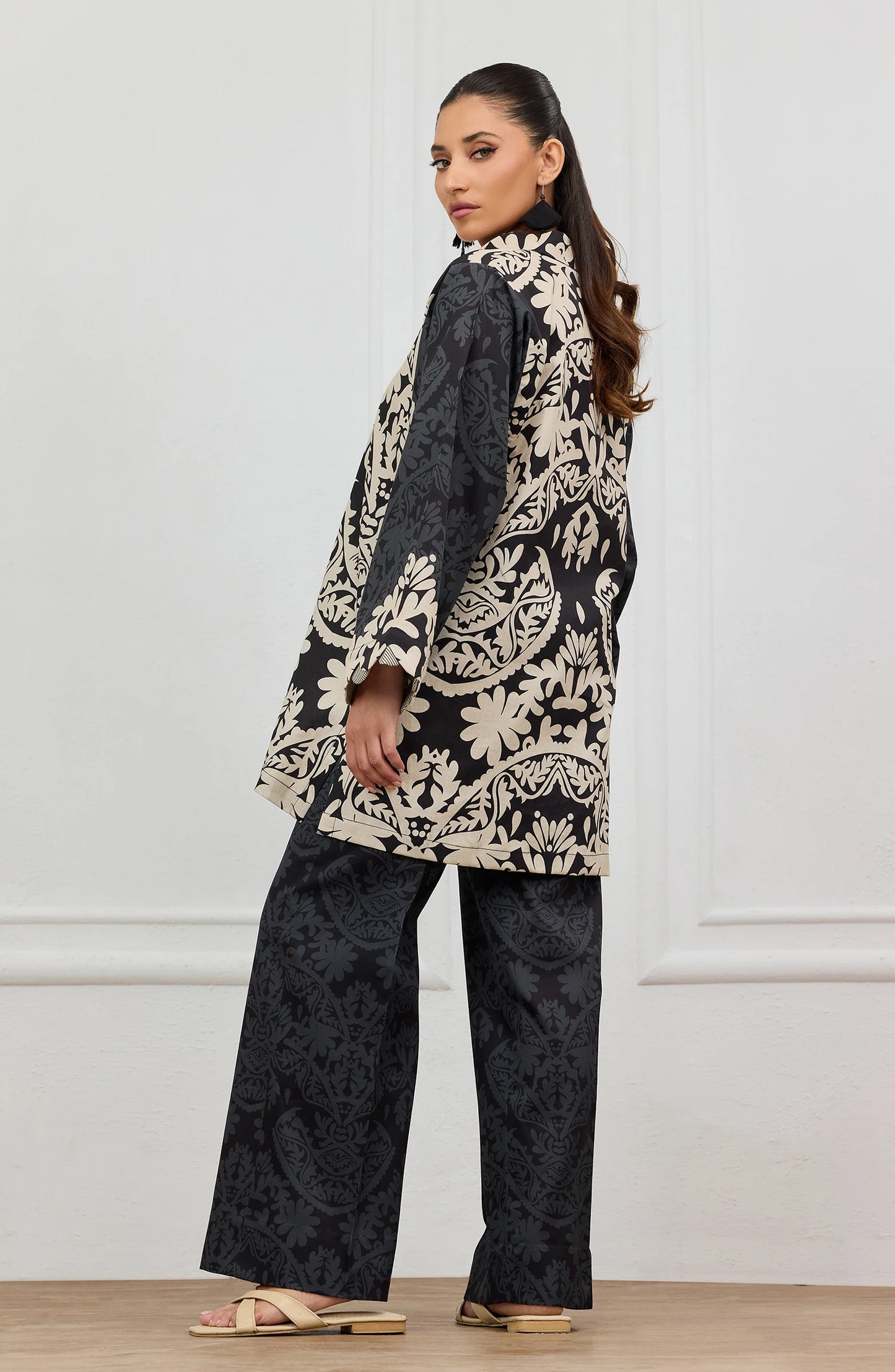 Stitched | 2 Piece | Printed | Lawn Shirt | WRCC25S-2010/S BLACK