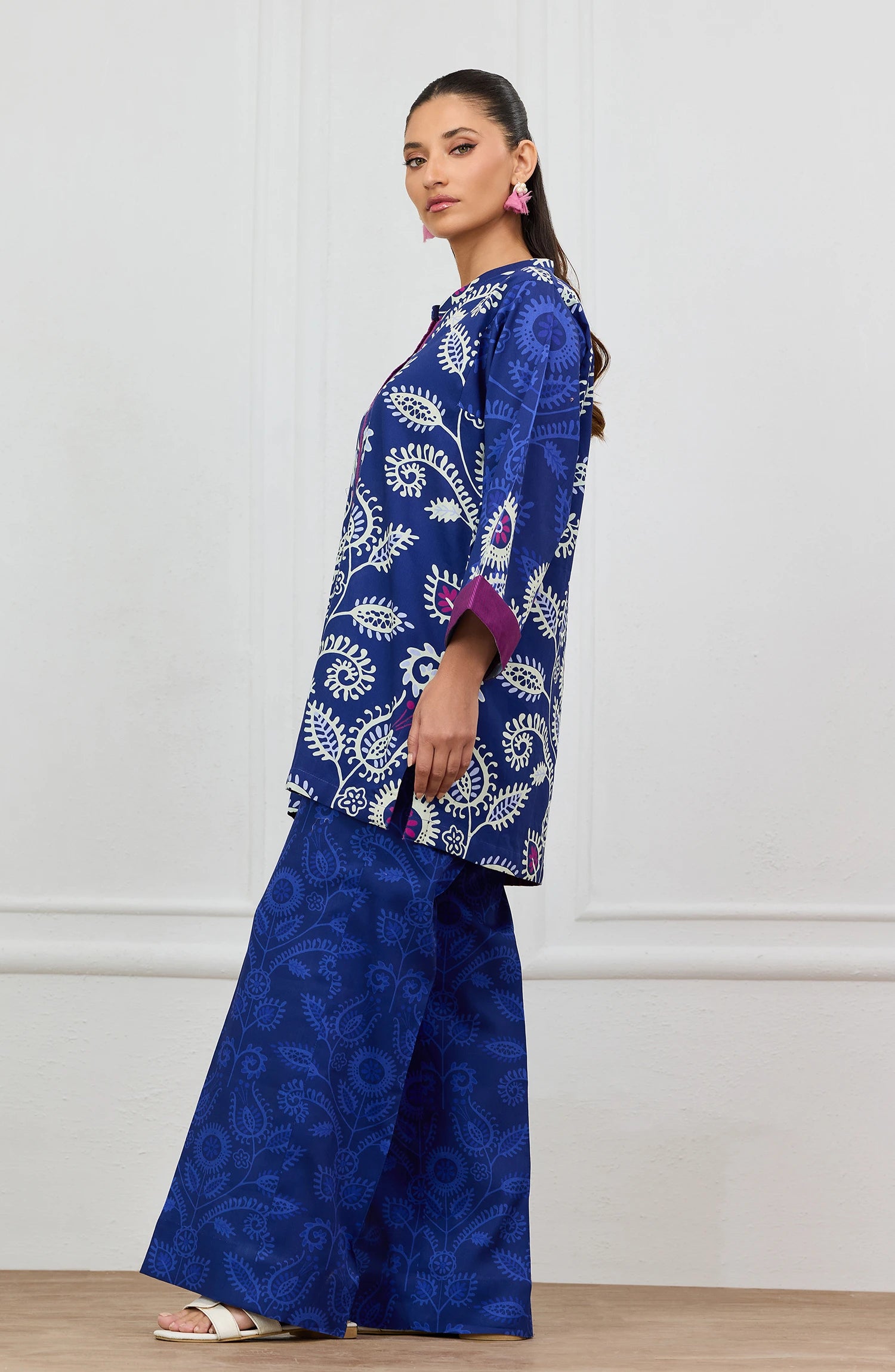 Stitched | 2 Piece | Printed | Cottel Shirt | WRCC25S-2011/S BLUE