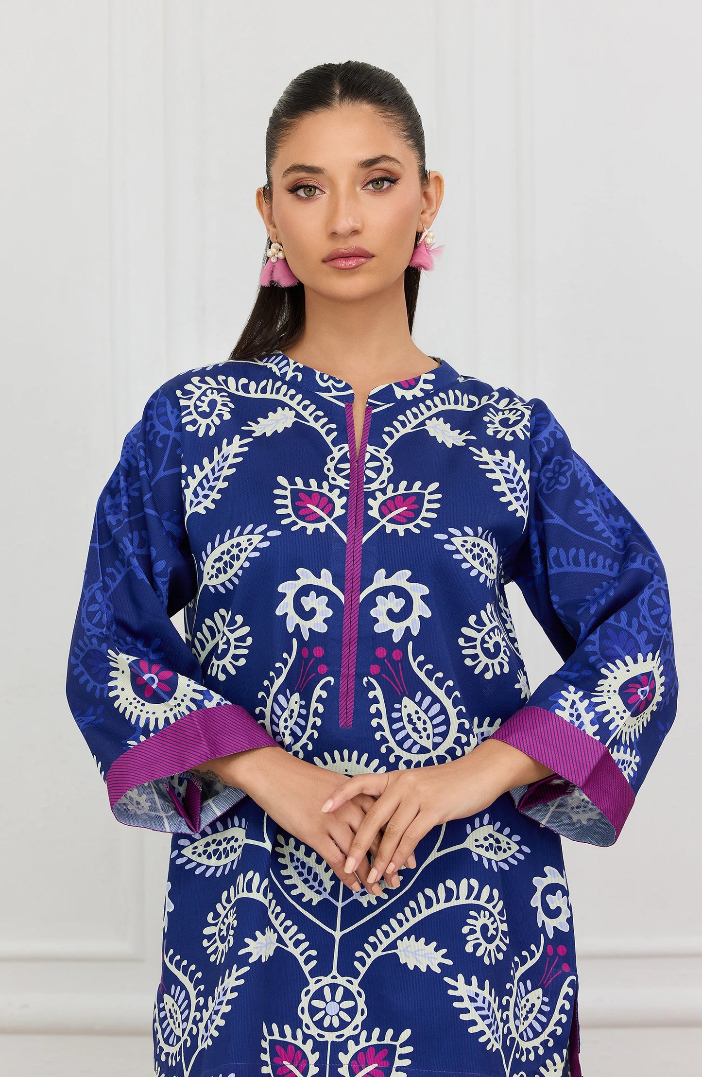 Stitched | 2 Piece | Printed | Cottel Shirt | WRCC25S-2011/S BLUE