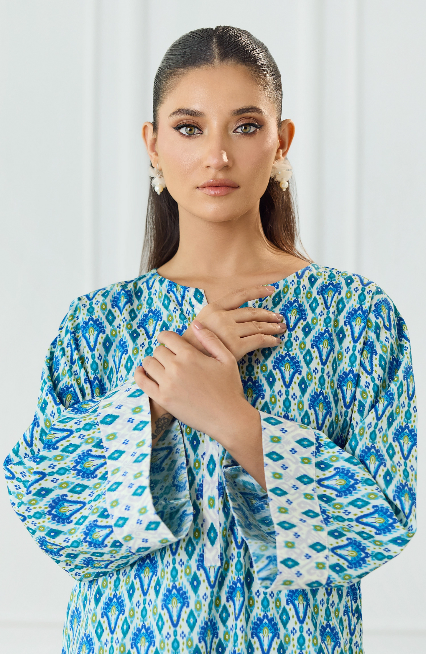 Stitched | 2 Piece | Printed | Lawn Shirt | WRCV25S-2017/S GREY