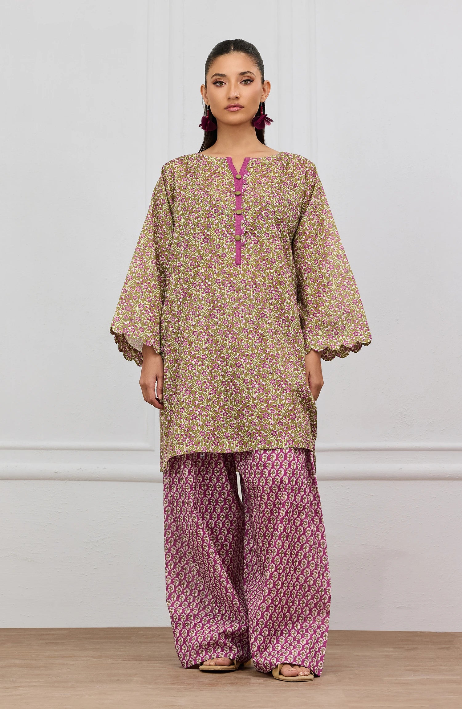 Stitched | 2 Piece | Printed | Lawn Shirt | WRCR25S-2002/S GREEN