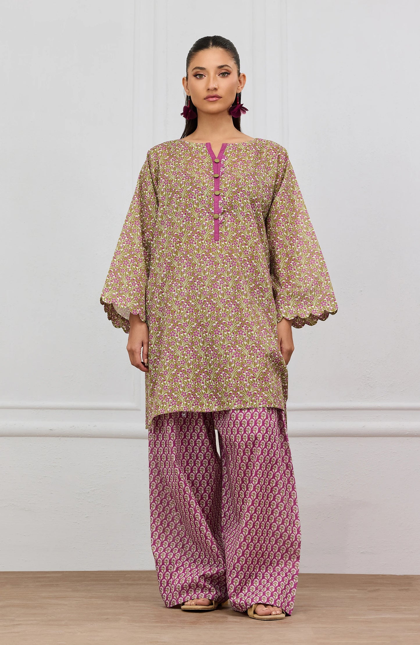 Stitched | 2 Piece | Printed | Lawn Shirt | WRCR25S-2002/S GREEN