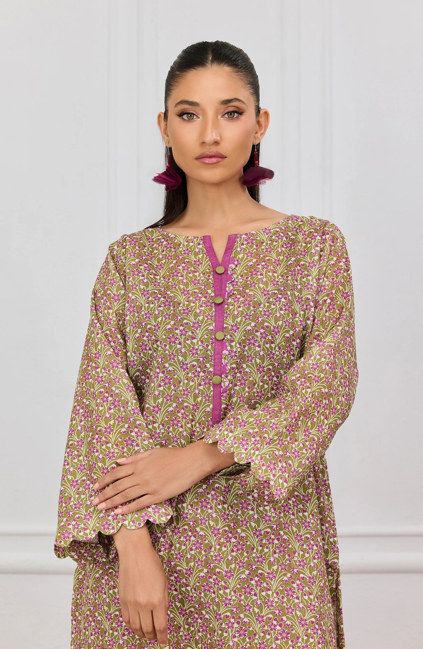 Stitched | 2 Piece | Printed | Lawn Shirt | WRCR25S-2002/S GREEN