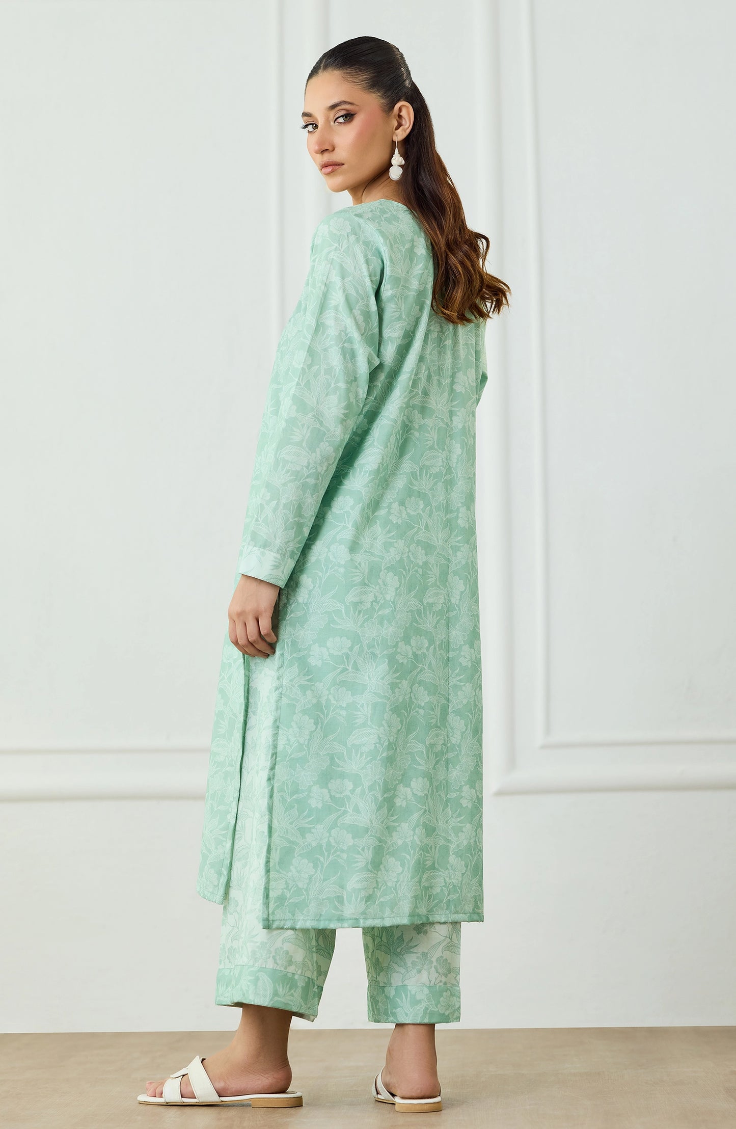 Stitched | 2 Piece | Printed | Lawn Jacquard Shirt | WRCV25S-2018/S MINT GREEN