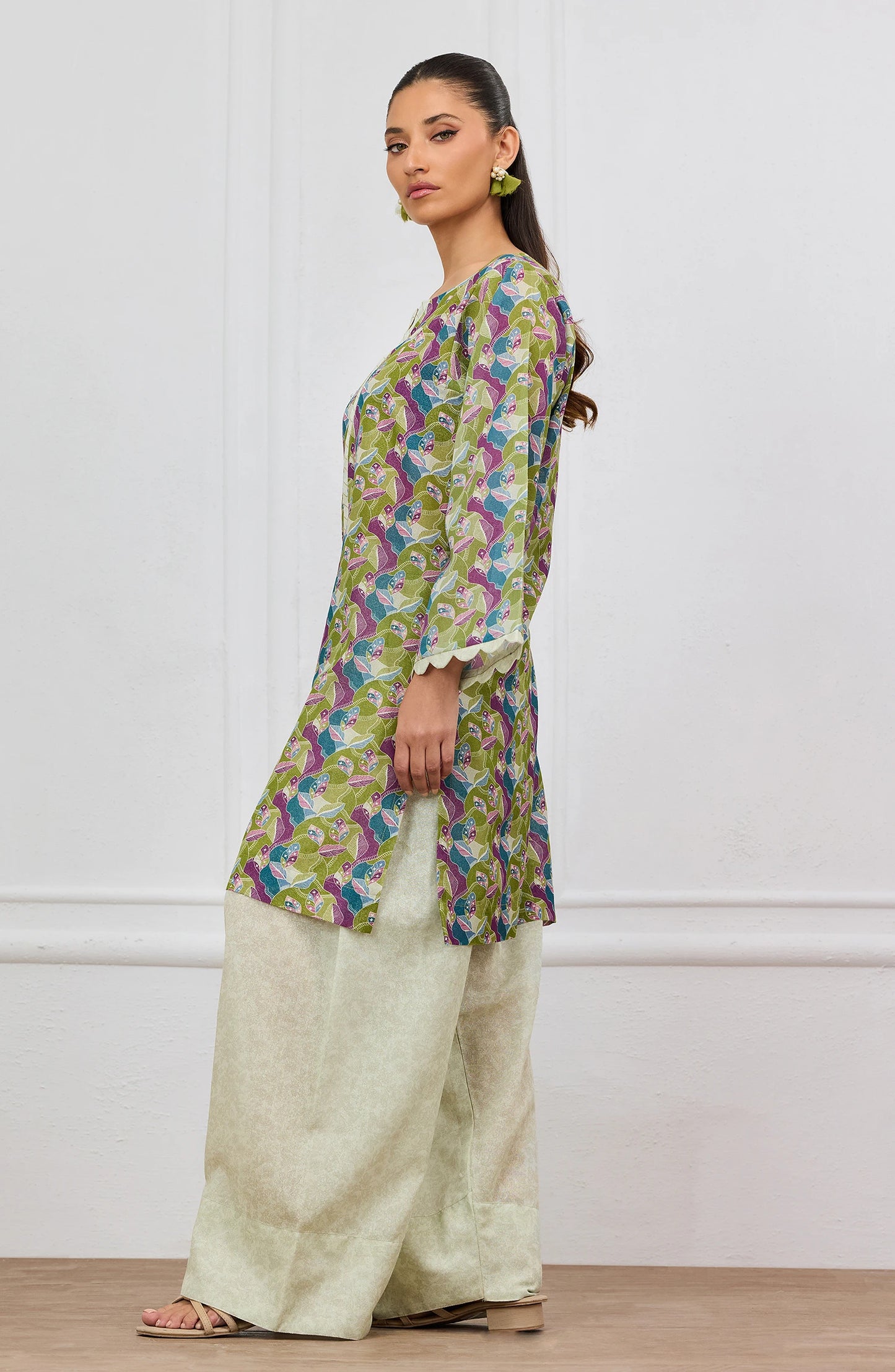 Stitched | 2 Piece | Printed | Karandi Shirt | WRCR25S-2001/S GREEN
