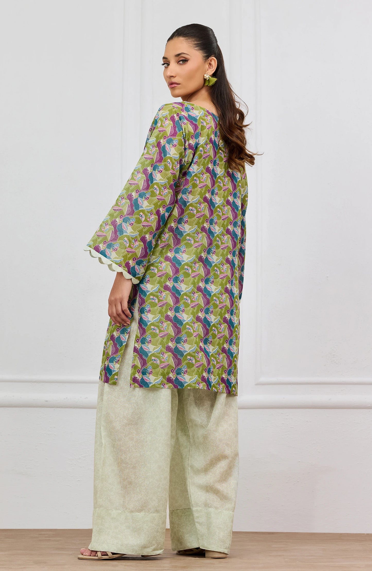 Stitched | 2 Piece | Printed | Karandi Shirt | WRCR25S-2001/S GREEN