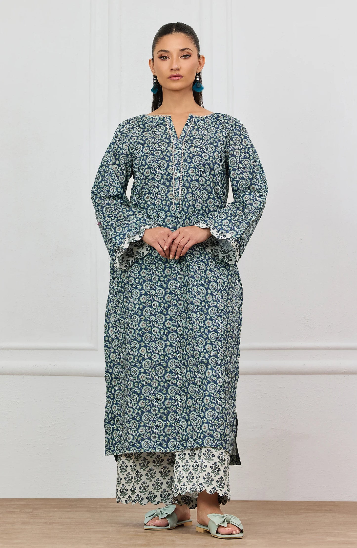 Stitched | 2 Piece | Printed | Lawn Shirt | WRCR25S-2003/S GREEN