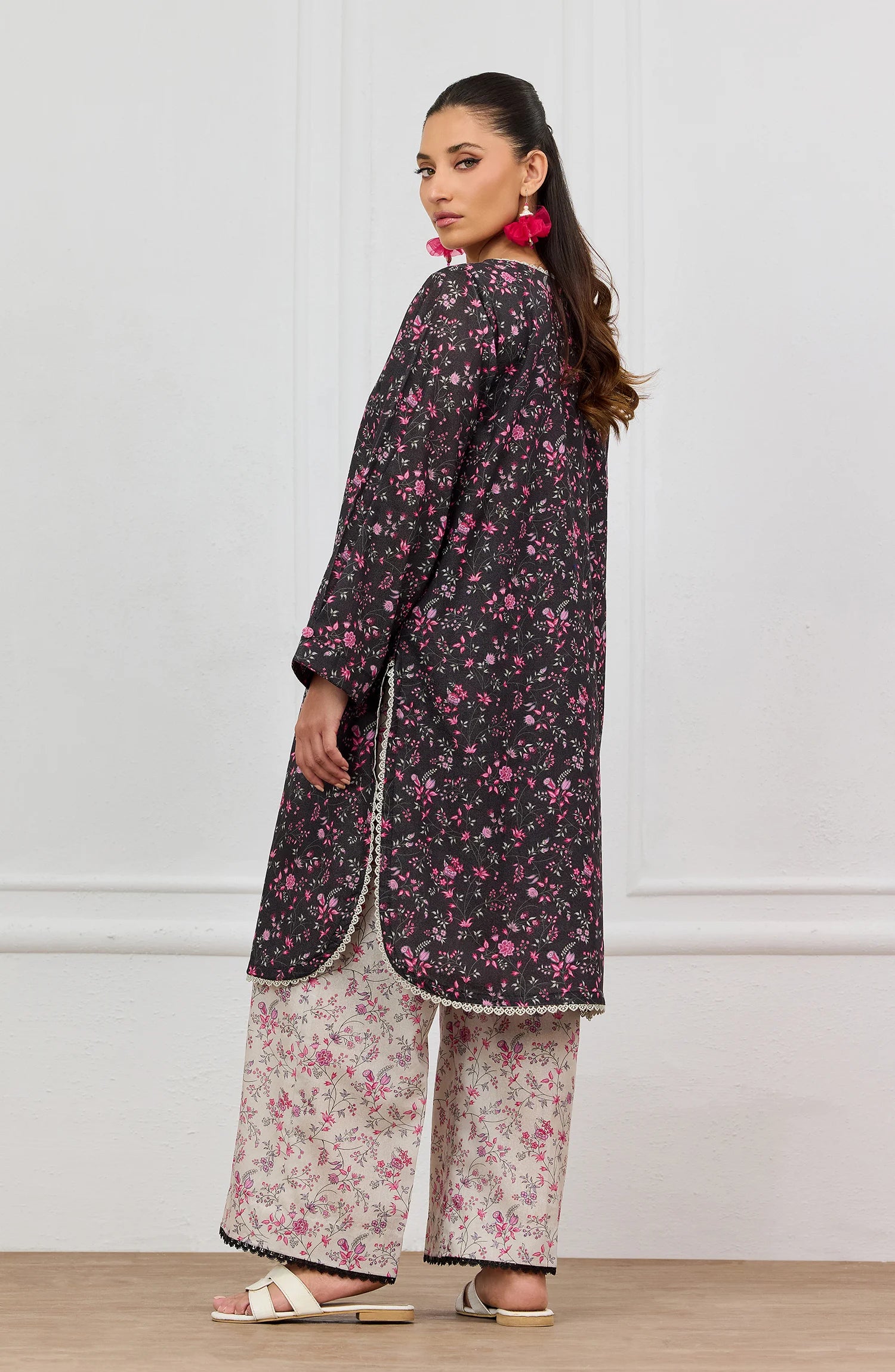 Stitched | 2 Piece | Printed | Lawn Shirt | WRCR25S-2004/S BLACK