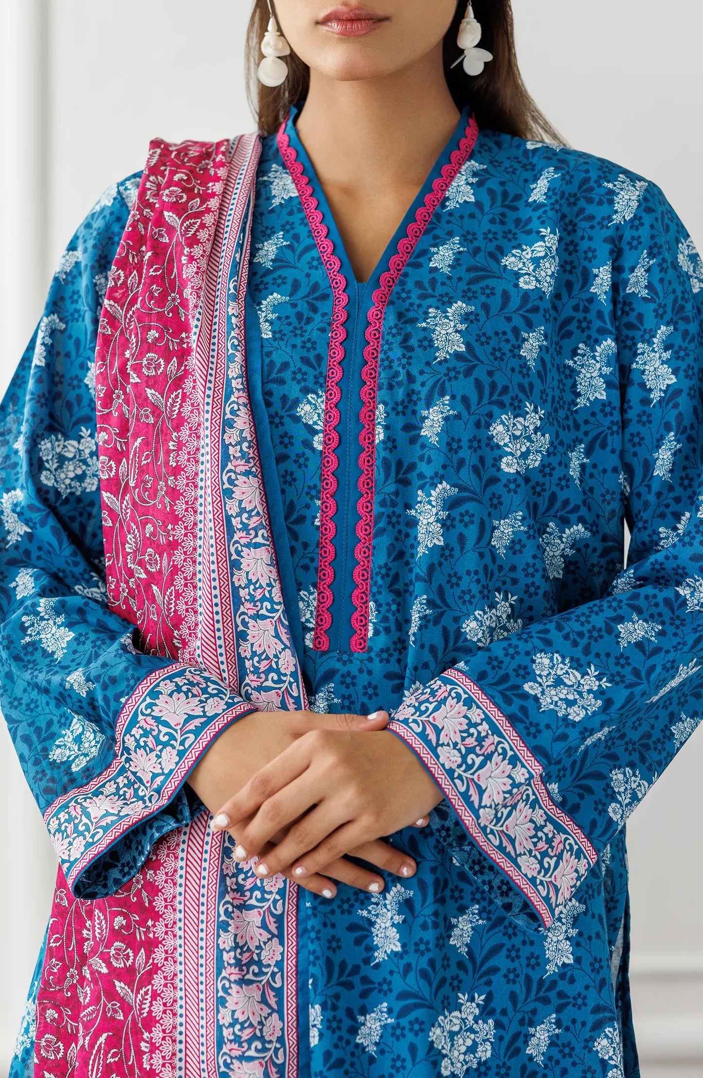 UNSTITCHED | 3 Piece | Printed Lawn | OTL-25-477
