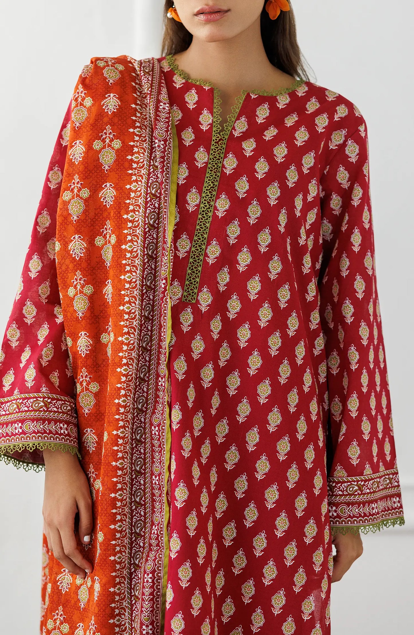 UNSTITCHED | 3 Piece | Printed Lawn | OTL-25-332