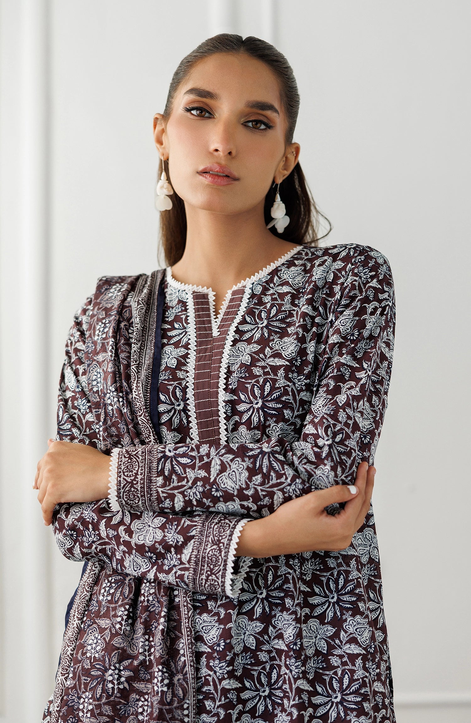 Stitched | 3 Piece | Printed Lawn | OTL-25-371