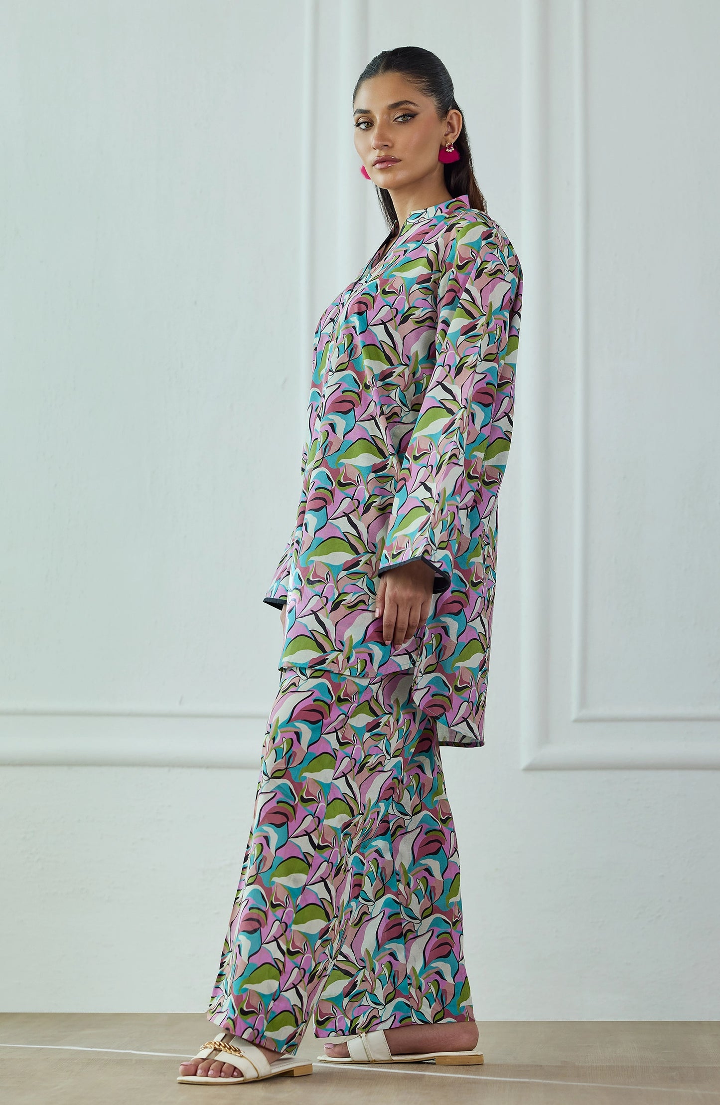 Stitched | 2 Piece | Printed | Lawn Jacquard Shirt | WRCJ25S-2050/S BLACK