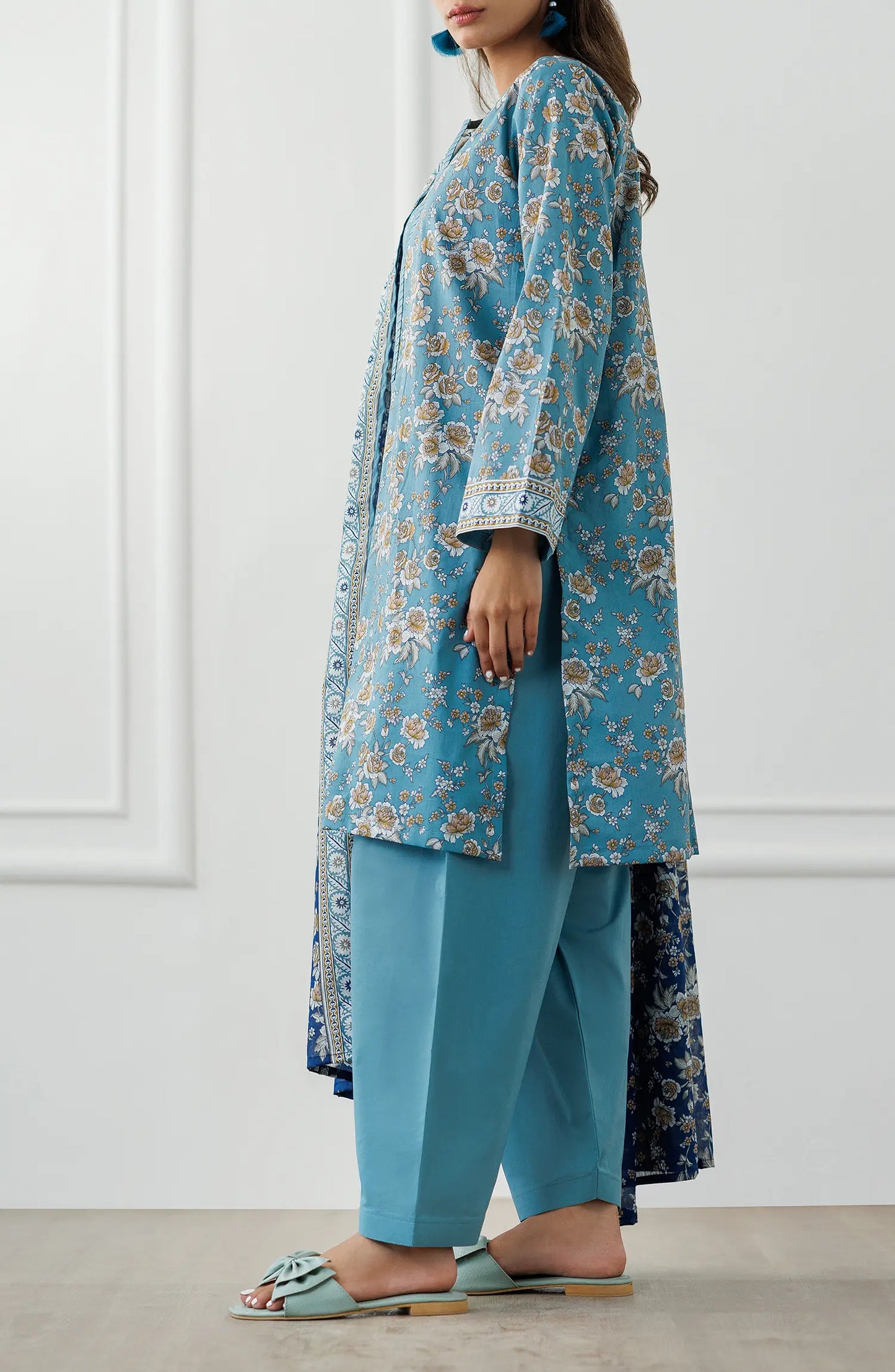 UNSTITCHED | 3 Piece | Printed Lawn | OTL-25-070