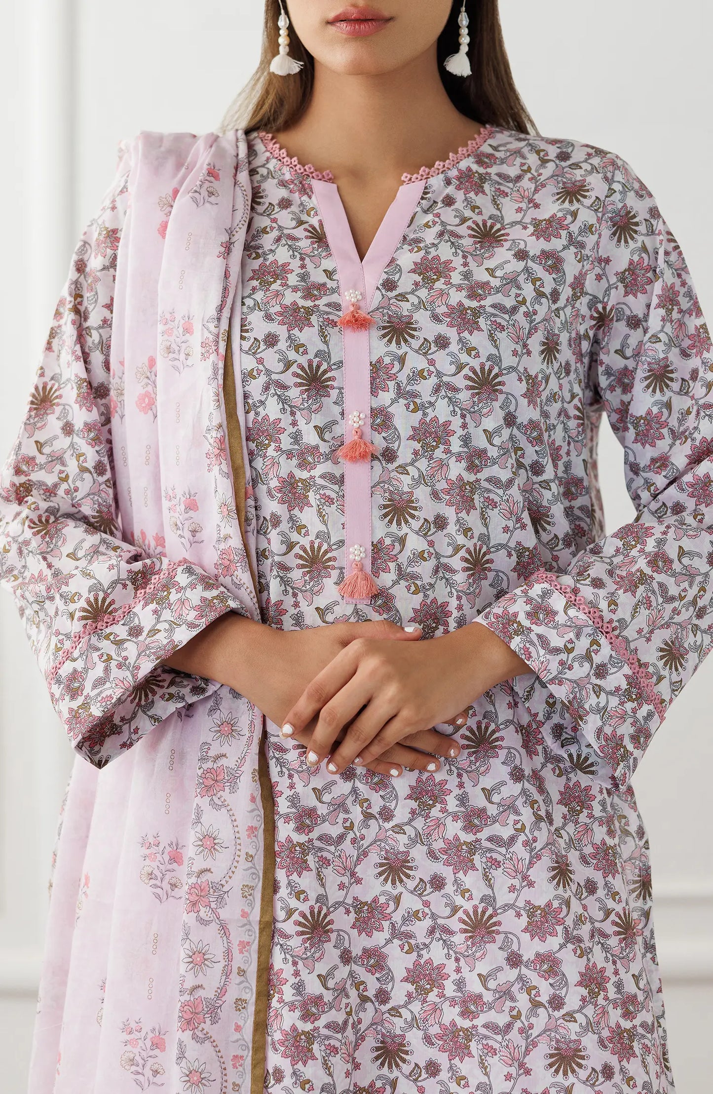 UNSTITCHED | 3 Piece | Printed Lawn | OTL-25-021