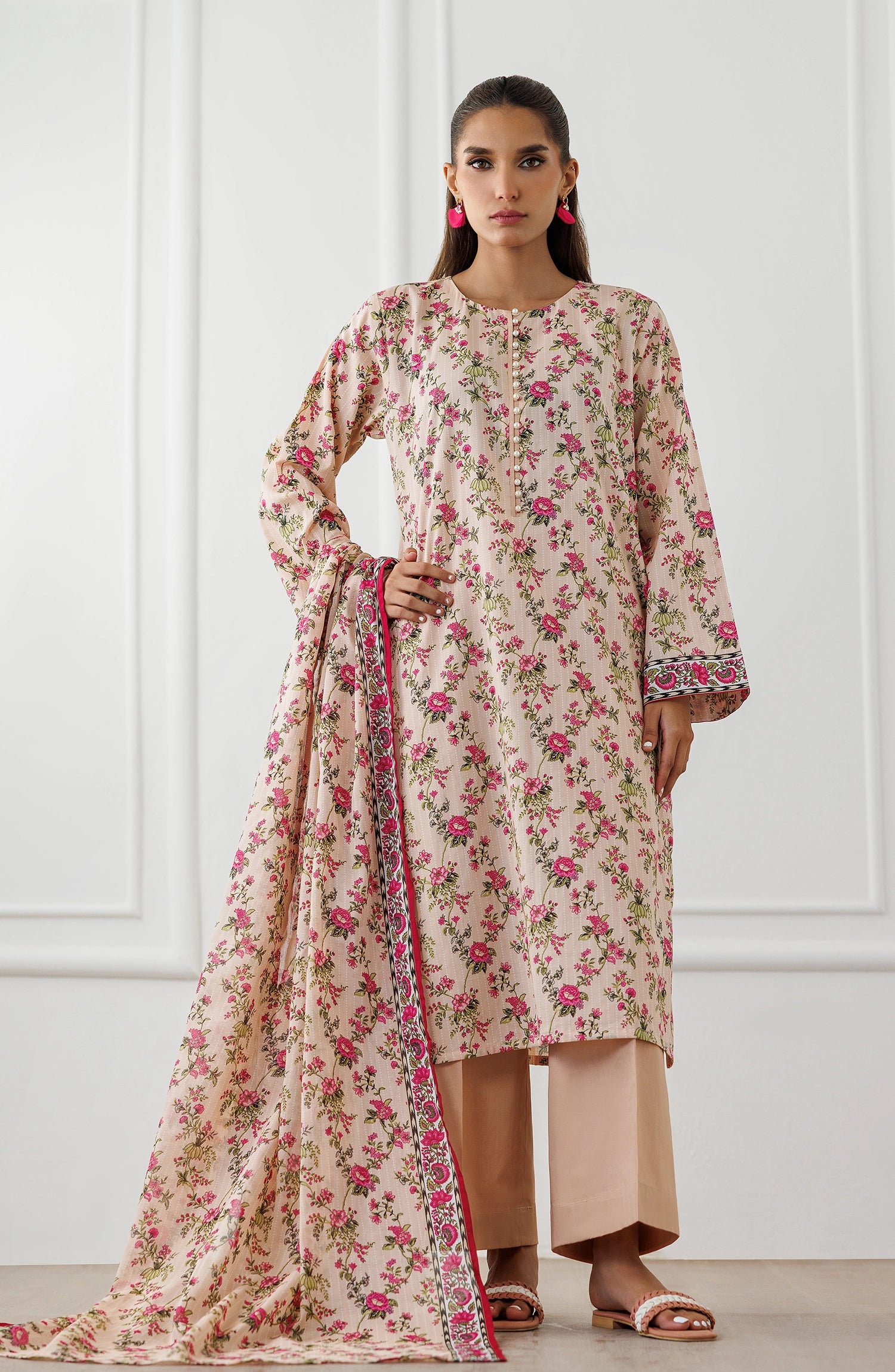 Stitched | 3 Piece | Printed Lawn | OTL-25-319