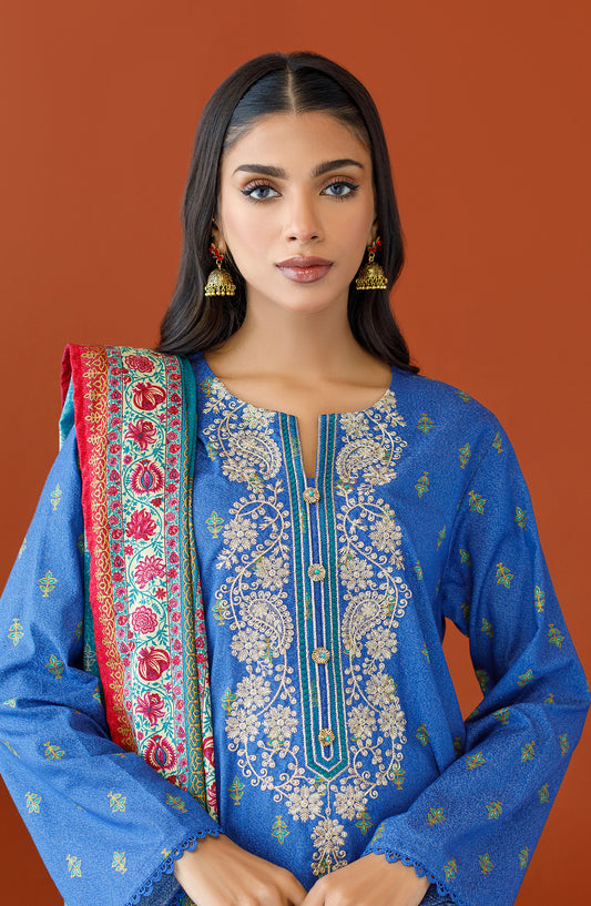 SALE UNSTITCHED 3 PIECE Orient