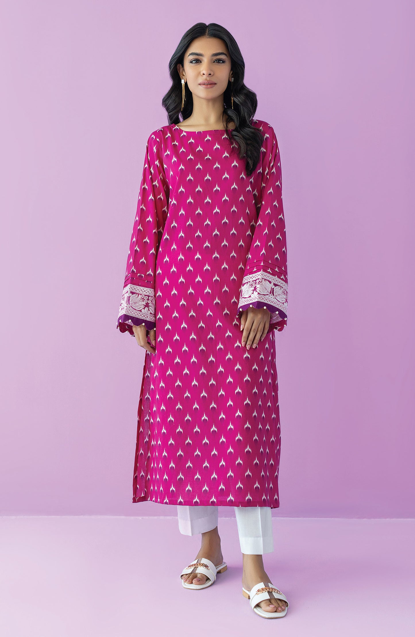 HCS-23-050/S PINK CAMBRIC SCSHIRT READY TO WEAR SHIRT