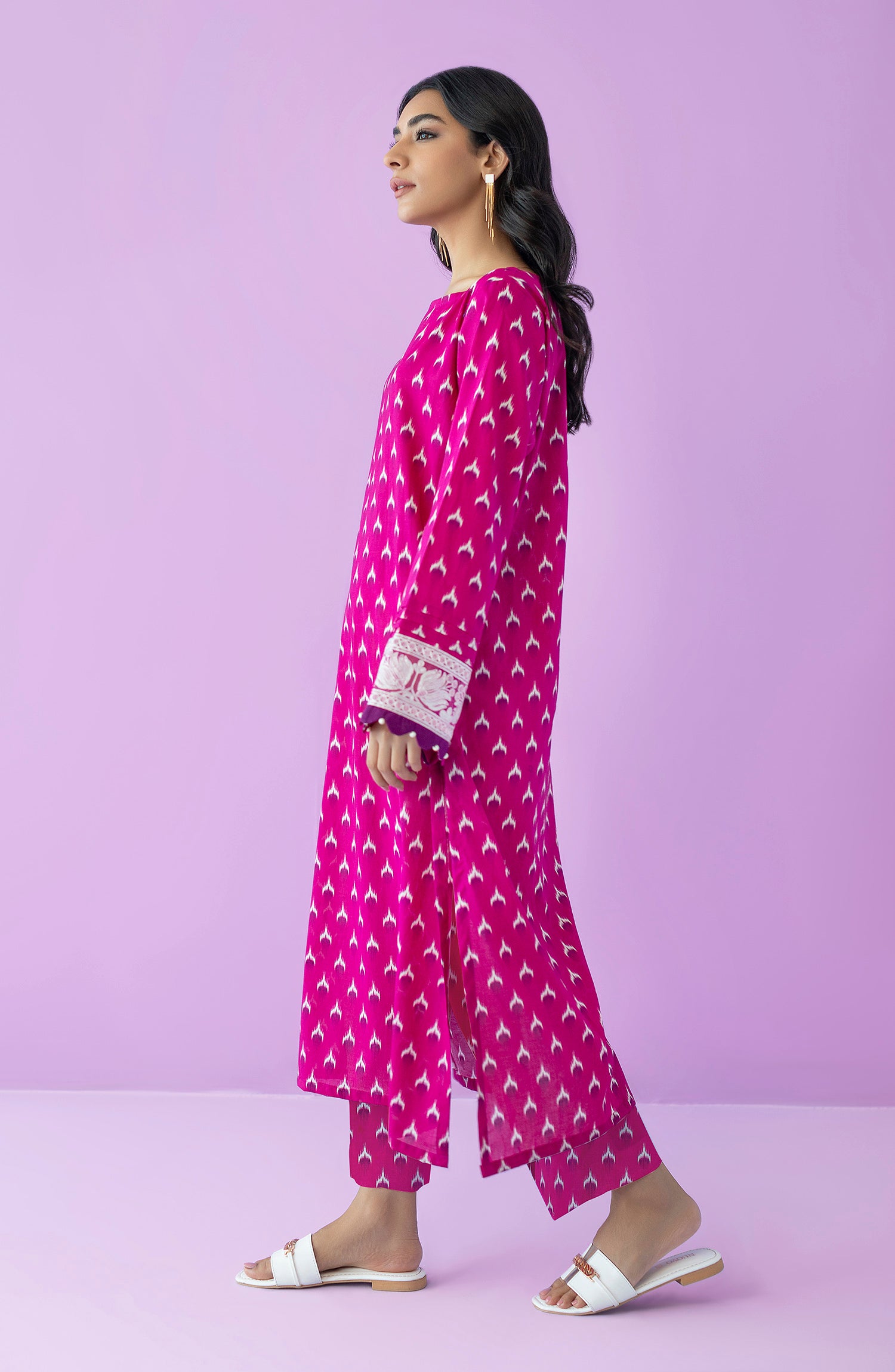 WRCC23S-2068 CAMBRIC Women READY TO WEAR SHIRT PANTS