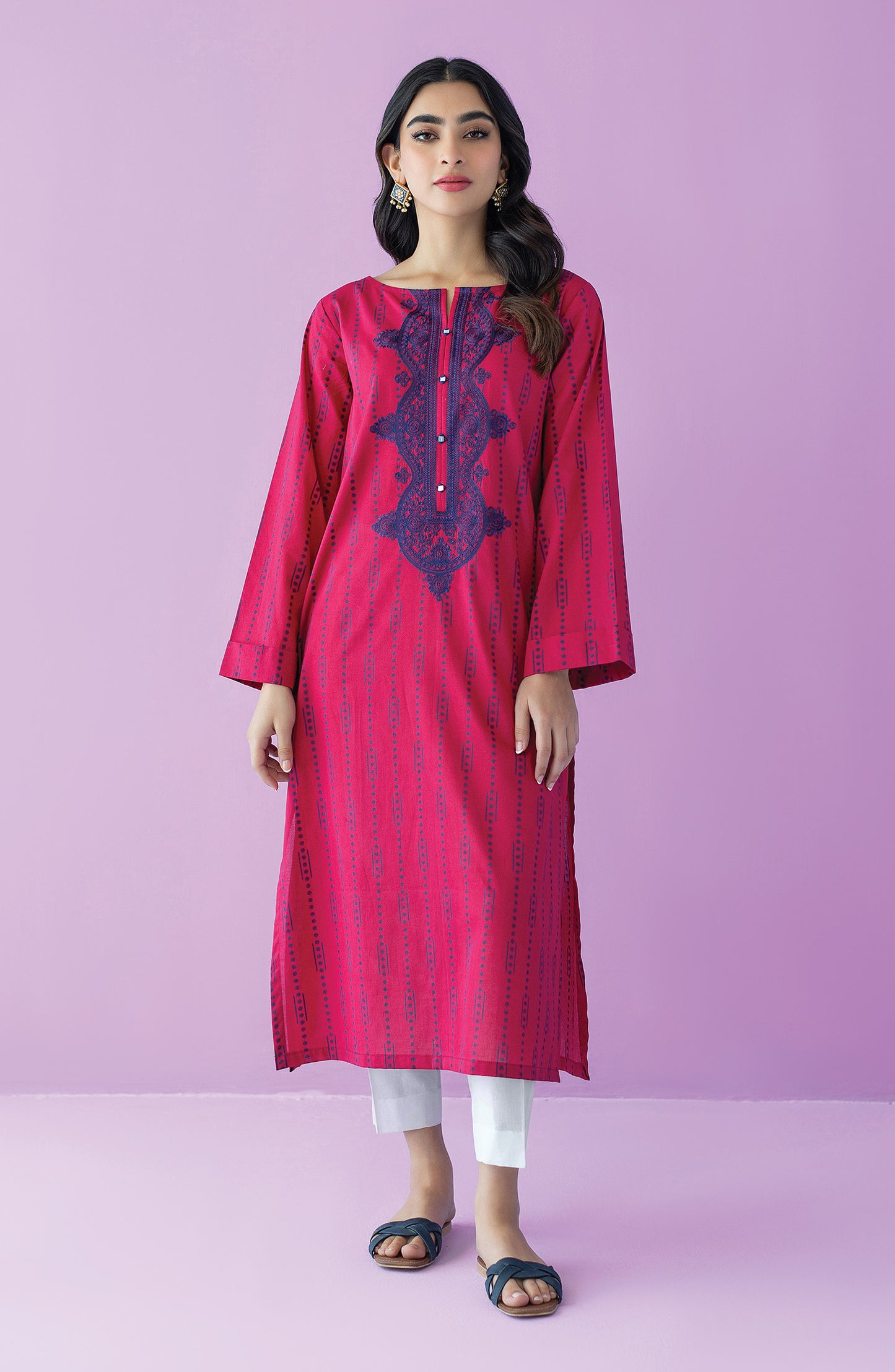 HCS-23-037/U RED LAWN SCSHIRT UNSTITCHED SHIRT