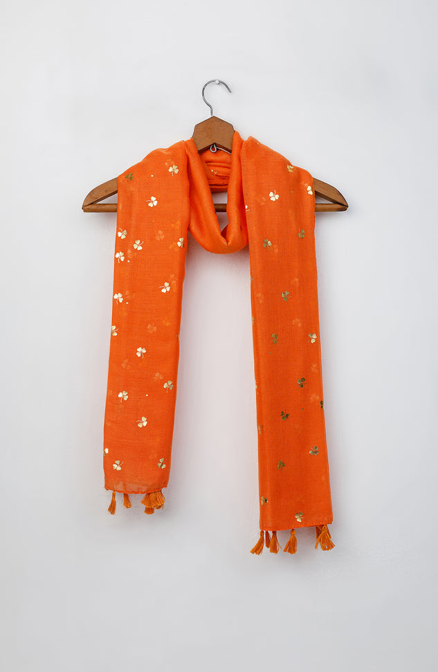 WADC23W-1066 COTTON  ACCESSORIES SCARF