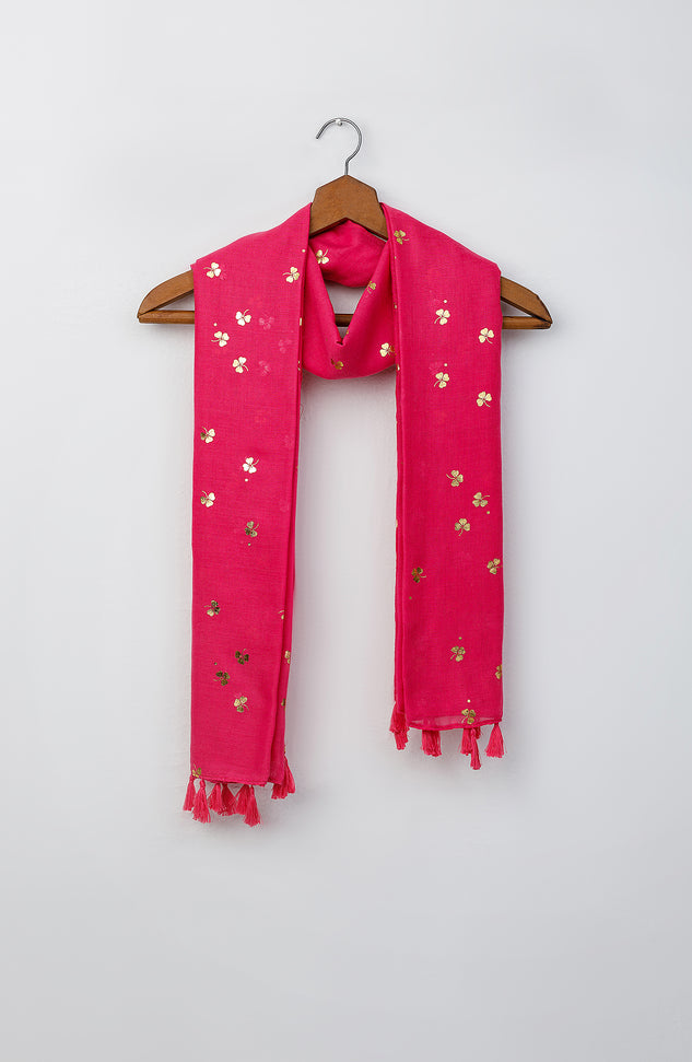 WADC23W-1073 COTTON  ACCESSORIES SCARF