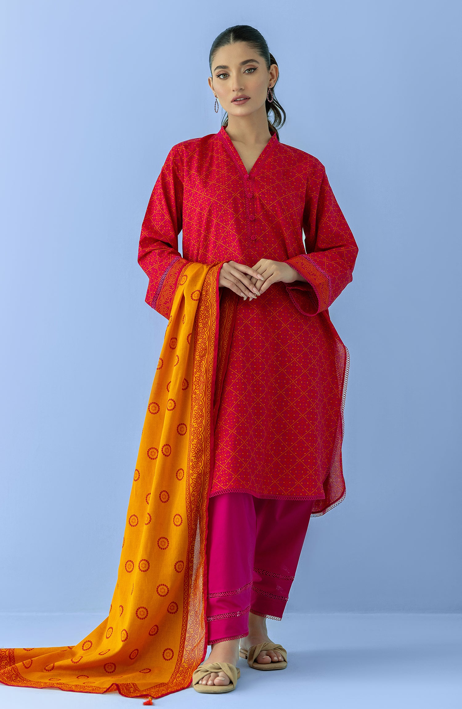 stitched lawn suits online for ladies in Pakistani