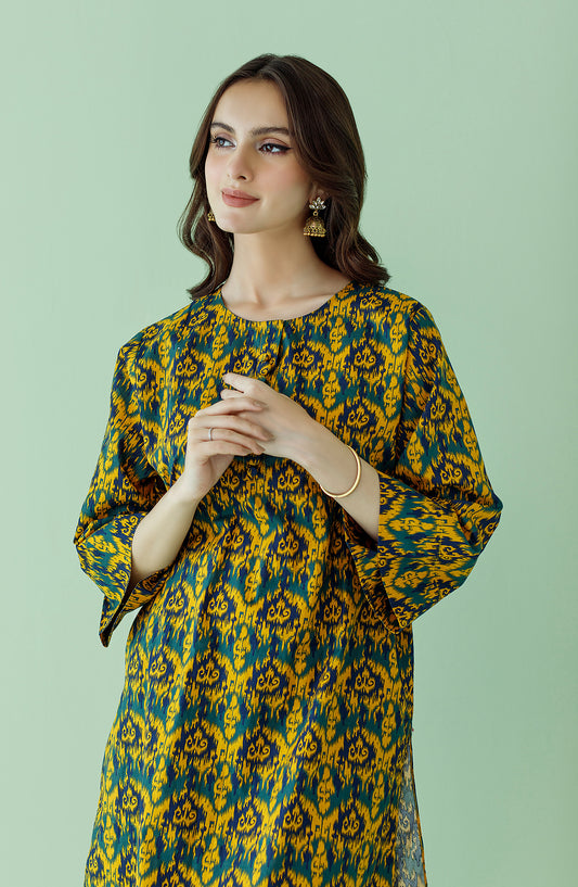 Stitched 1 Piece Plain Lawn Shirt – Orient