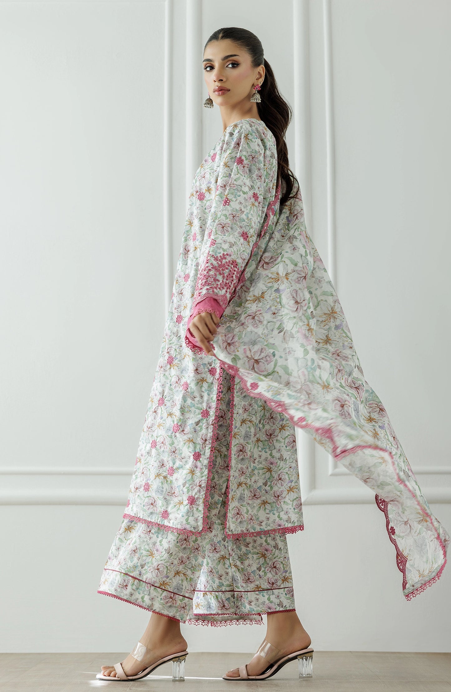 UNSTITCHED | 3 Piece | Chikankari  | WRFC25S-3016