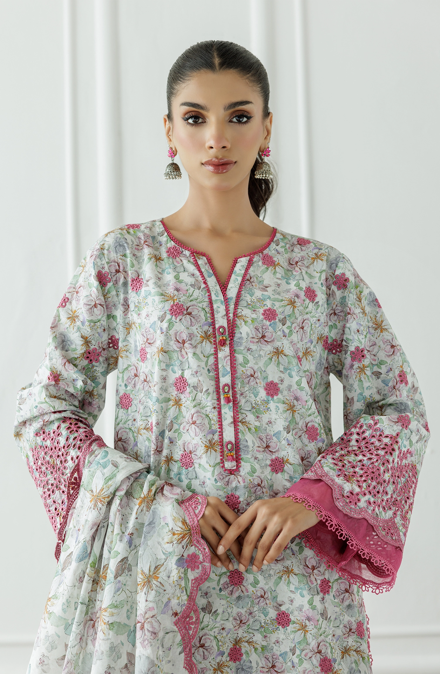 UNSTITCHED | 3 Piece | Chikankari  | WRFC25S-3016