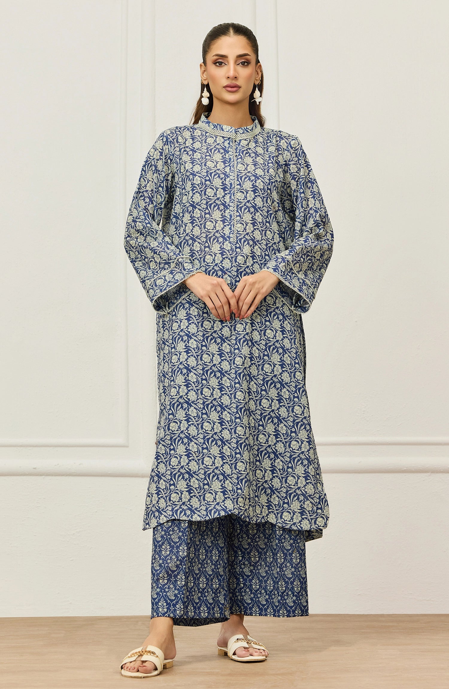 Stitched | 2 Piece | Printed | Lawn Shirt | WRCR25S-2005/S BLUE