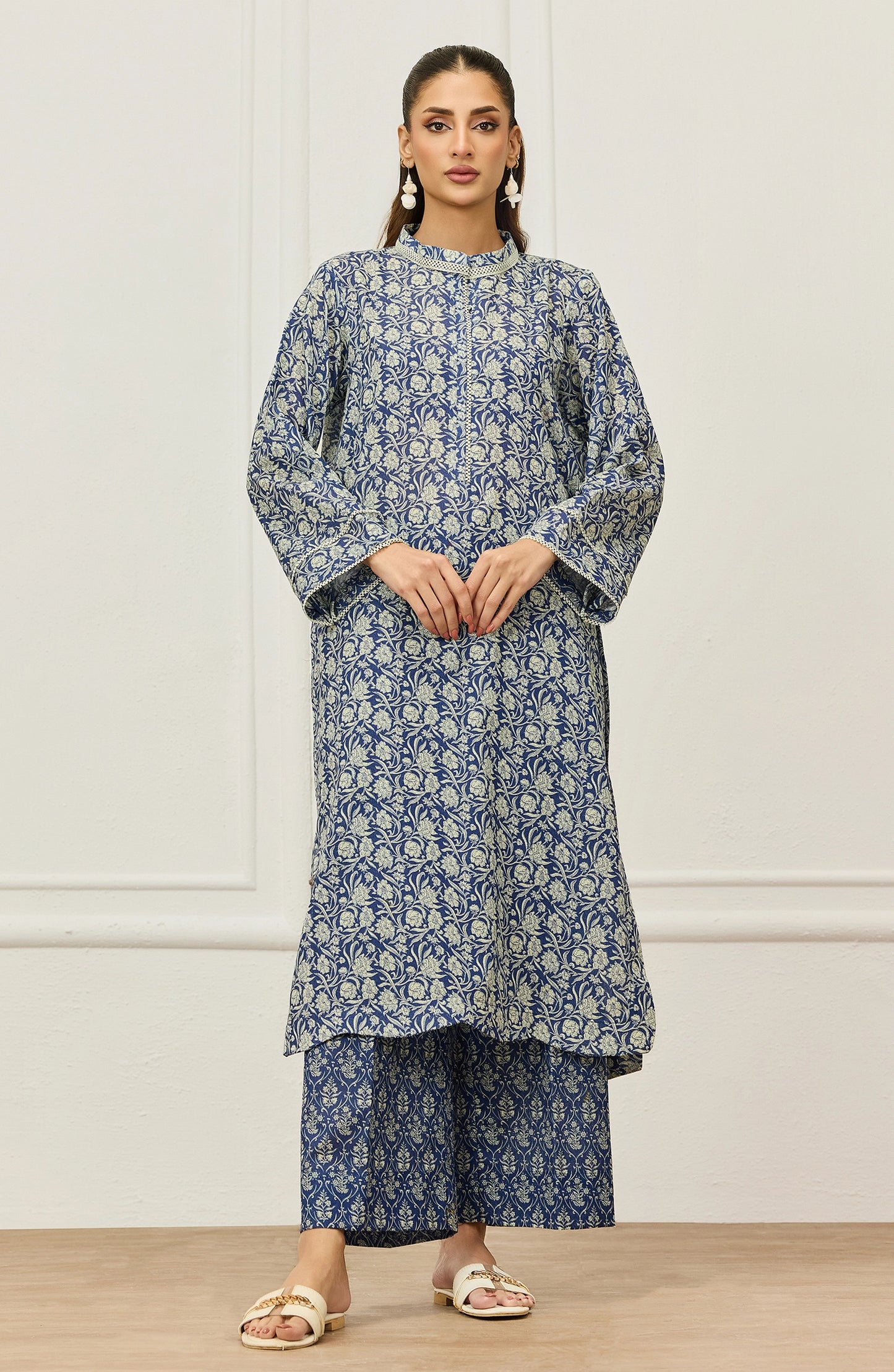 Stitched | 2 Piece | Printed | Lawn Shirt | WRCR25S-2005/S BLUE