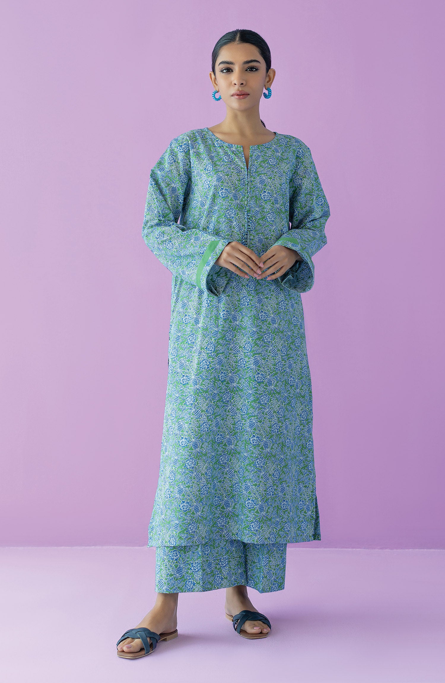 NRDS-23-051/S GREEN LAWN  READY TO WEAR SHIRT PANTS