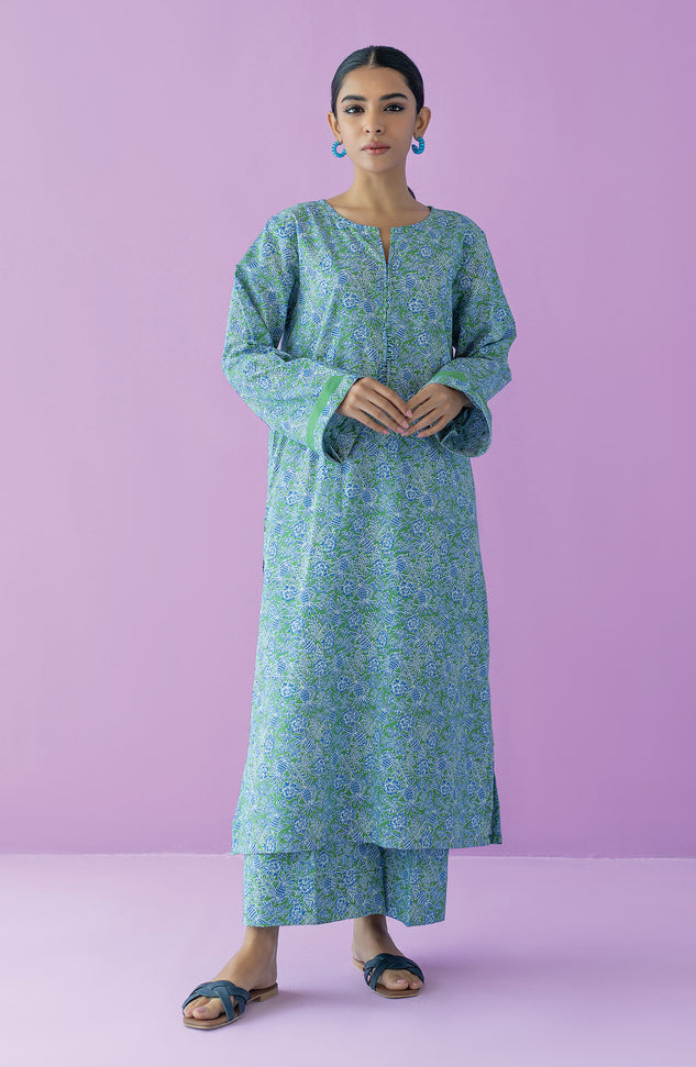 NRDS-23-051/U GREEN LAWN  UNSTITCHED SHIRT PANTS