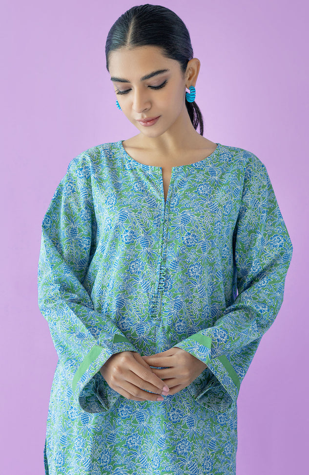 NRDS-23-051/U GREEN LAWN  UNSTITCHED SHIRT PANTS
