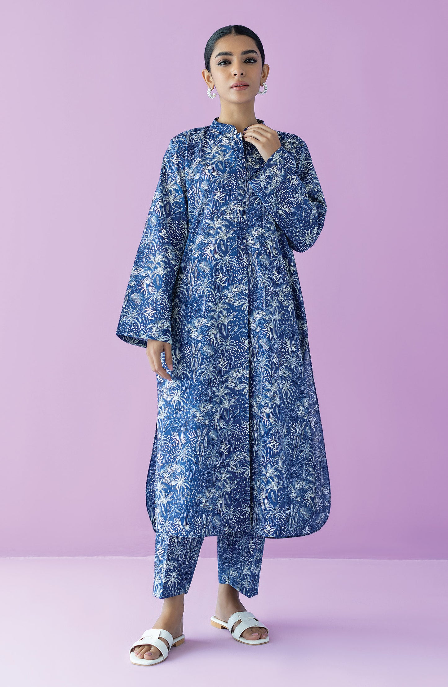 NRDS-23-042/S BLUE LAWN  READY TO WEAR SHIRT PANTS