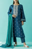 Stitched | 3 Piece | Embroidered Lawn | OTL-24-043