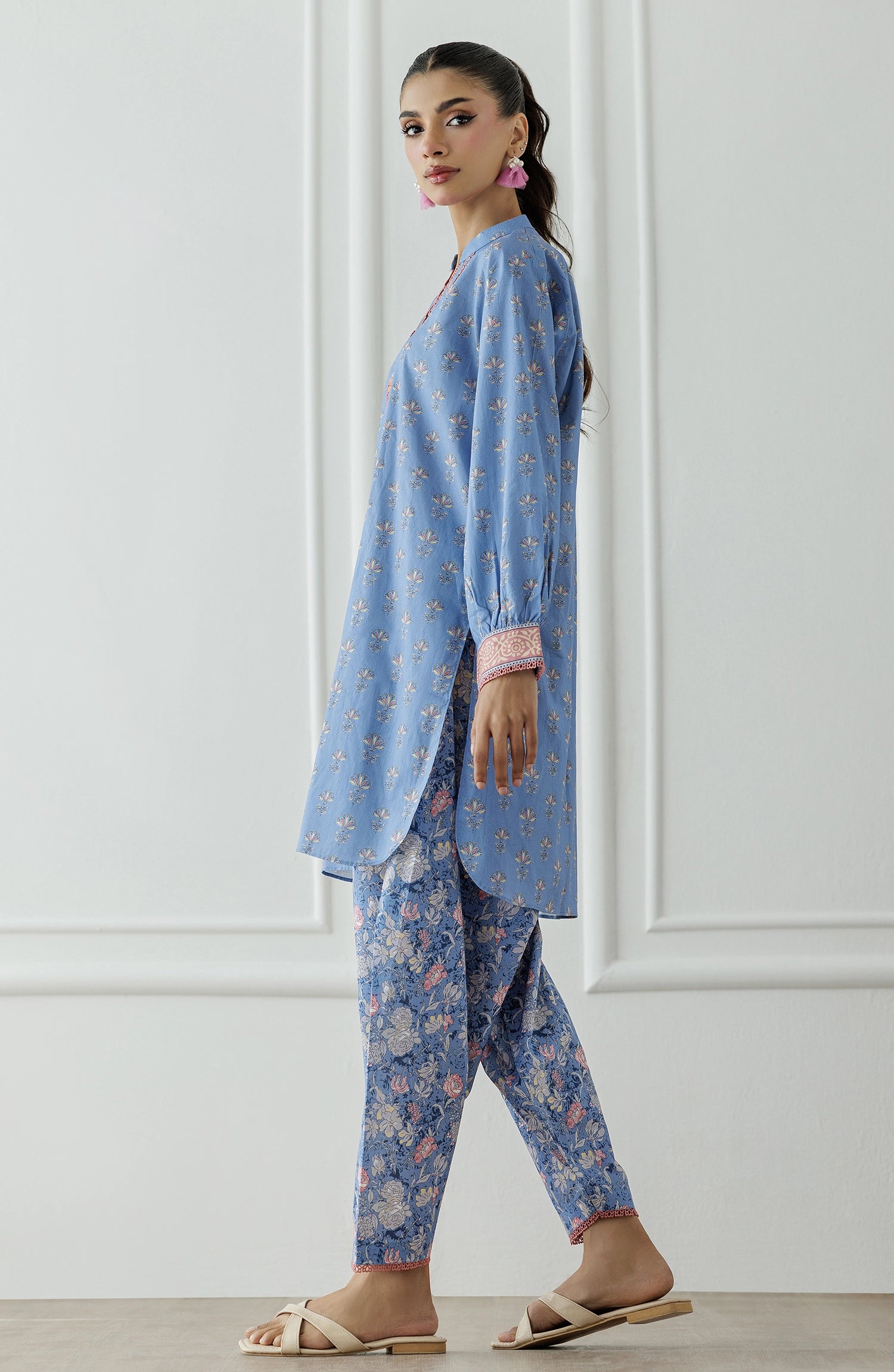 Stitched | 2 Piece | Printed | Lawn Shirt | WRCV25S-2021/S BLUE