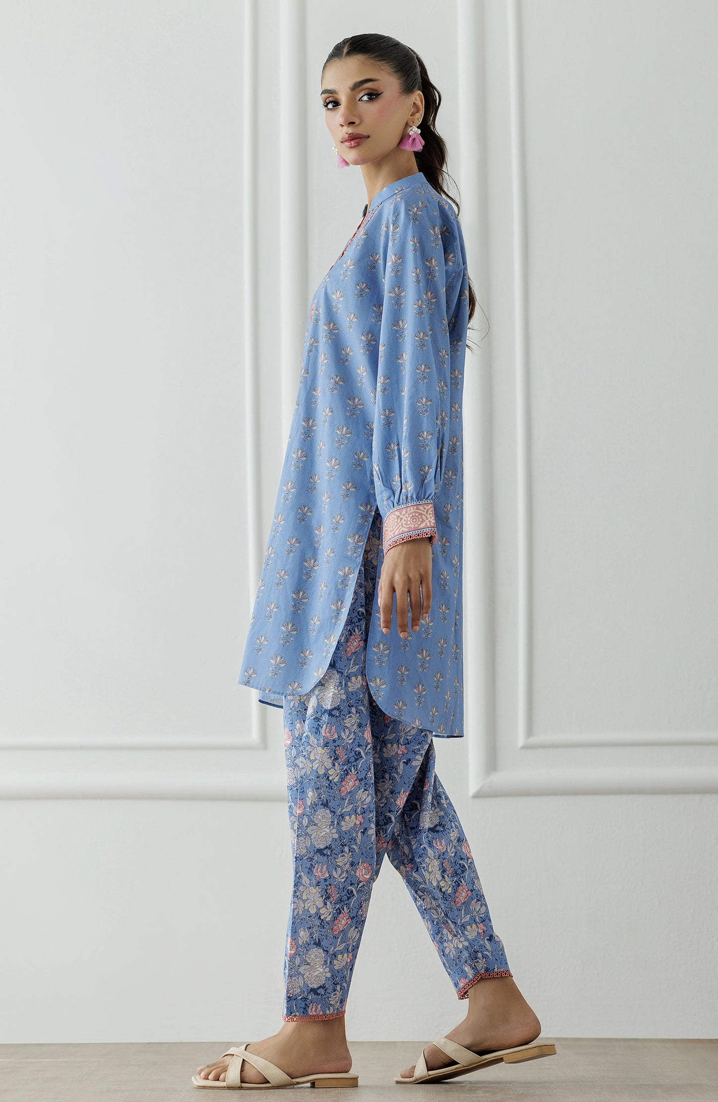 Stitched | 2 Piece | Printed | Lawn Shirt | WRCV25S-2021/S BLUE