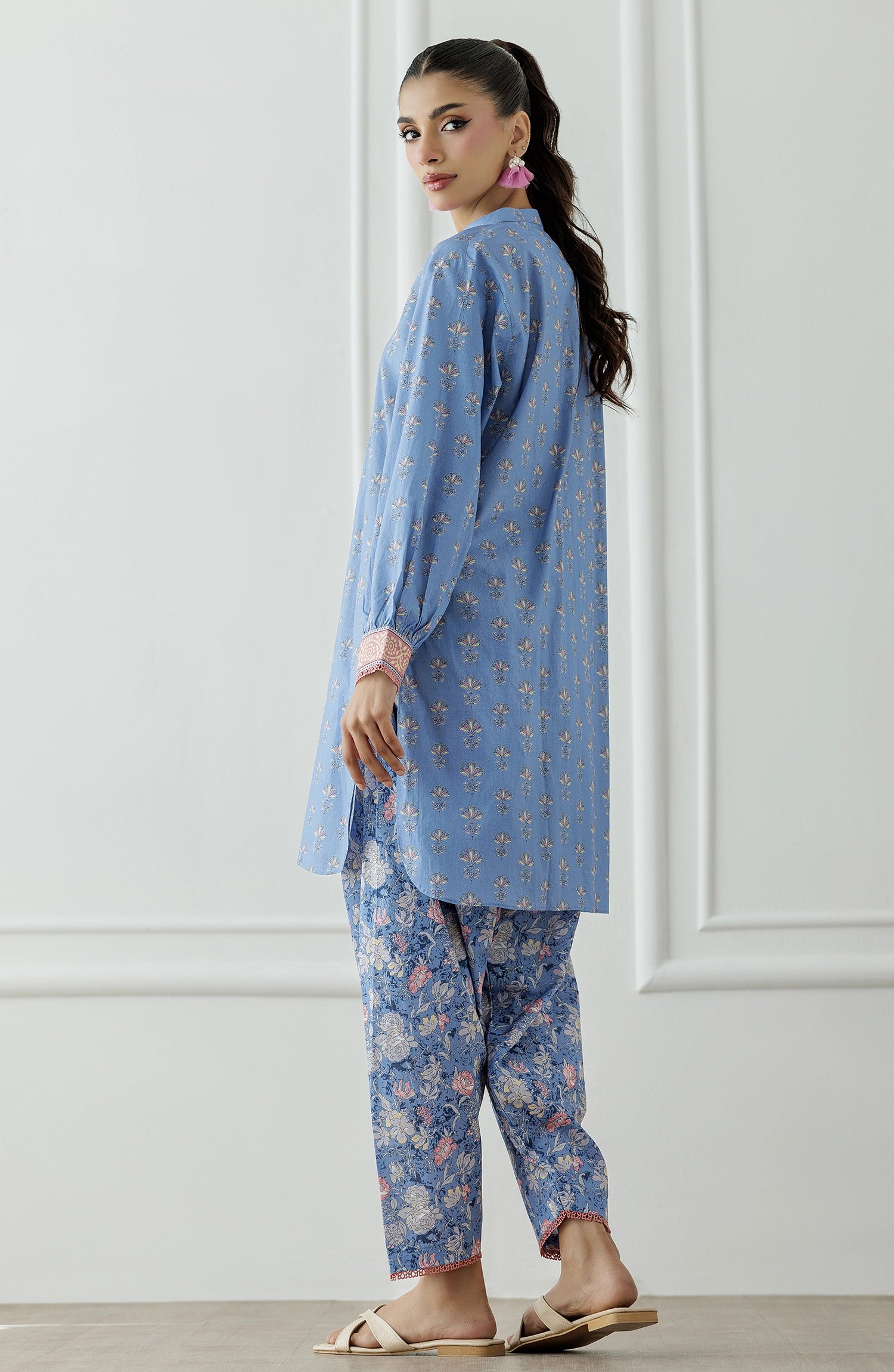 Stitched | 2 Piece | Printed | Lawn Shirt | WRCV25S-2021/S BLUE