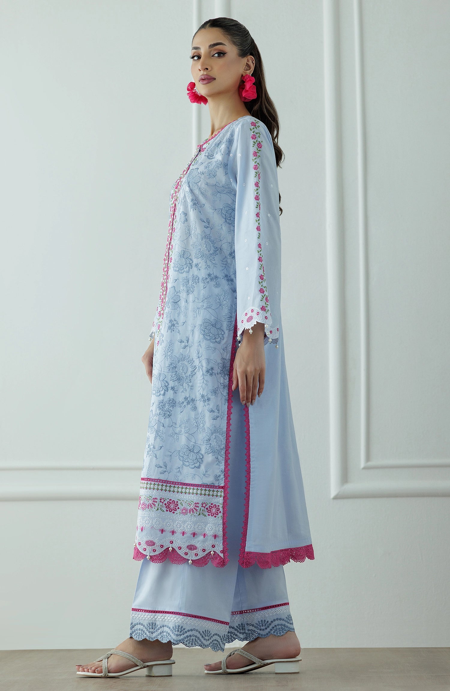 UNSTITCHED | 3 Piece | Luxury Premium Embroidered | WRC25S-3008