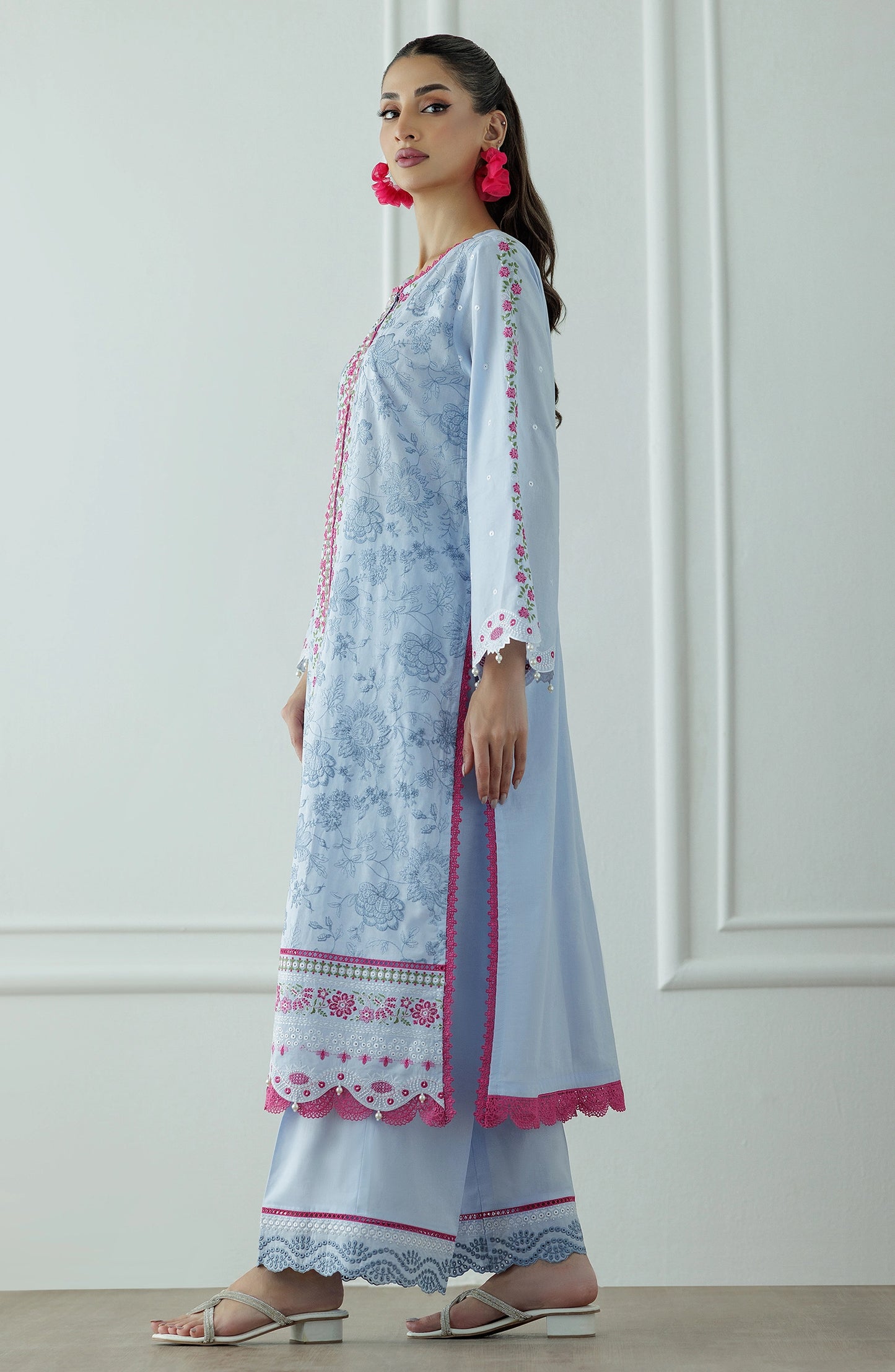 UNSTITCHED | 3 Piece | Luxury Premium Embroidered | WRC25S-3008