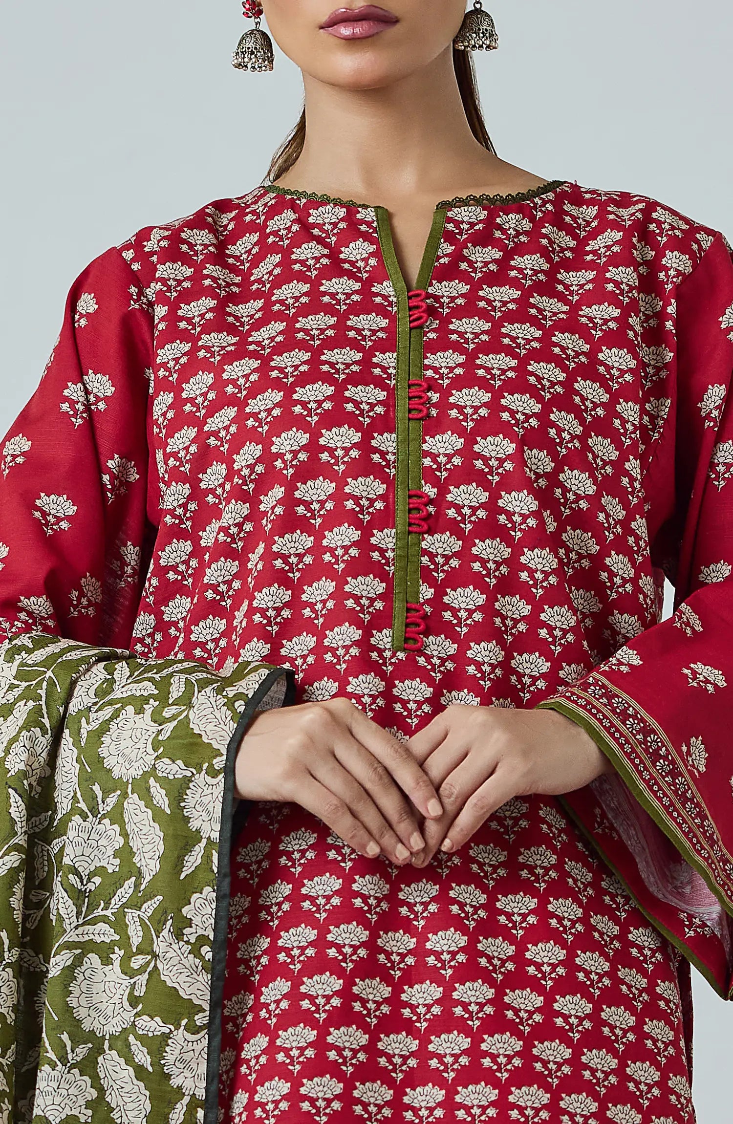 Unstitched | 3 Piece | Printed Khaddar | OTL-25-424