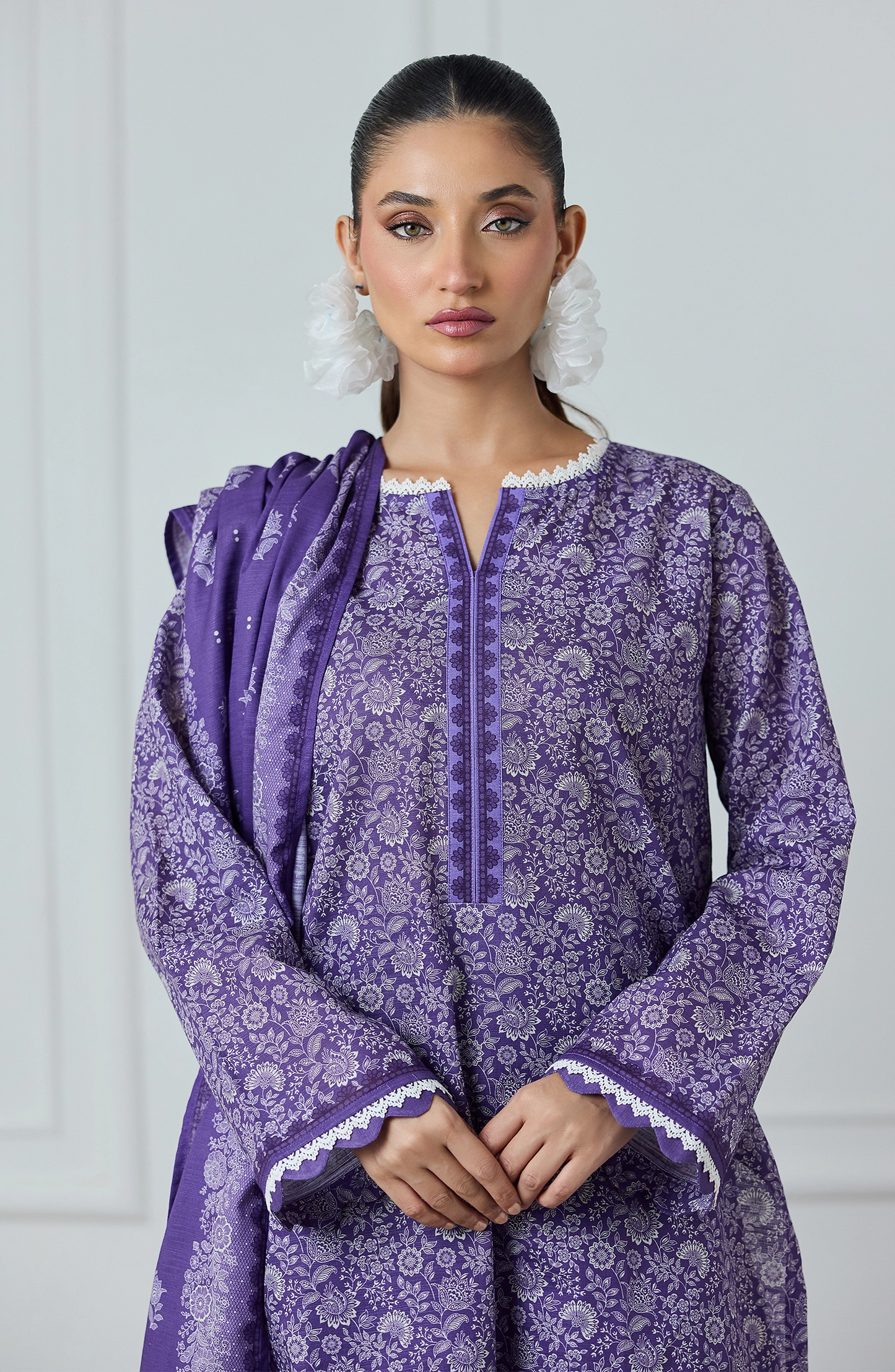 Unstitched | 3 Piece | Printed Khaddar | OTL-25-423