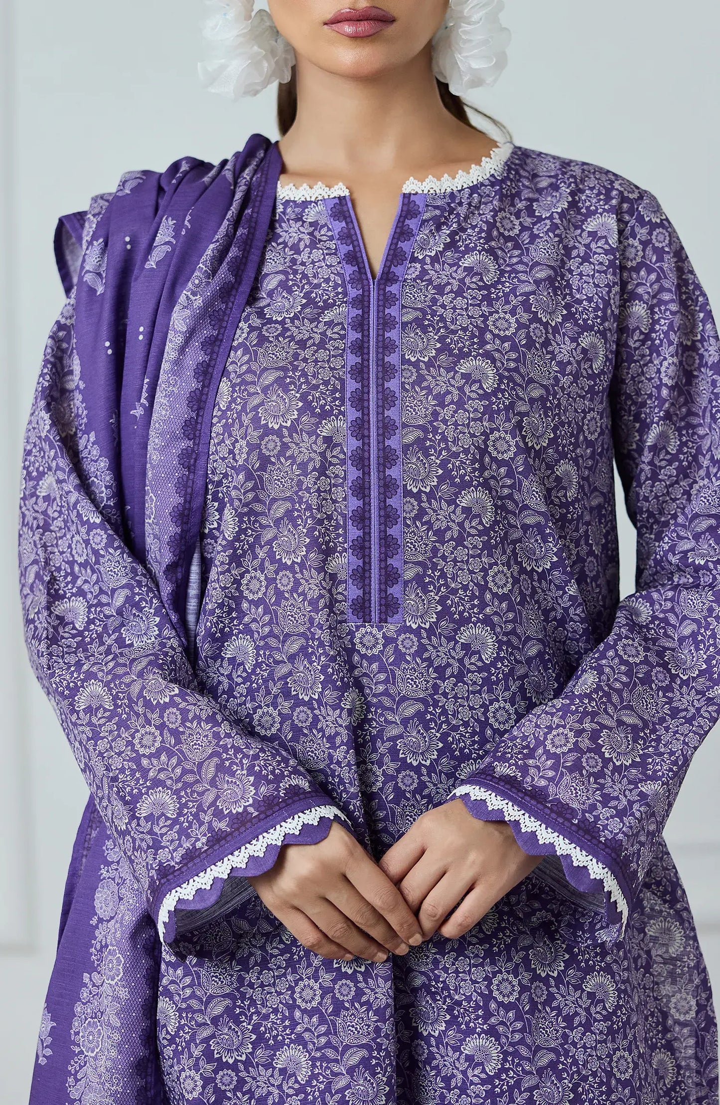 Unstitched | 3 Piece | Printed Khaddar | OTL-25-423