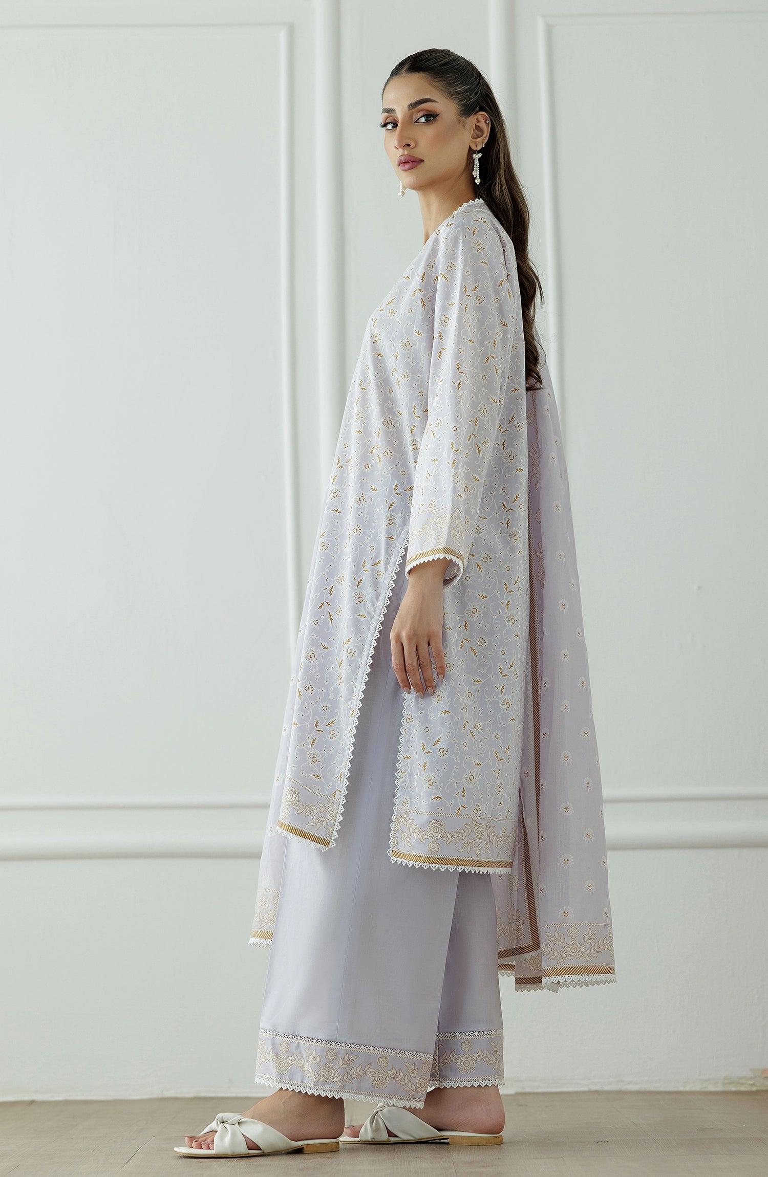 Stitched | 3 Piece | Printed Lawn | OTL-25-034