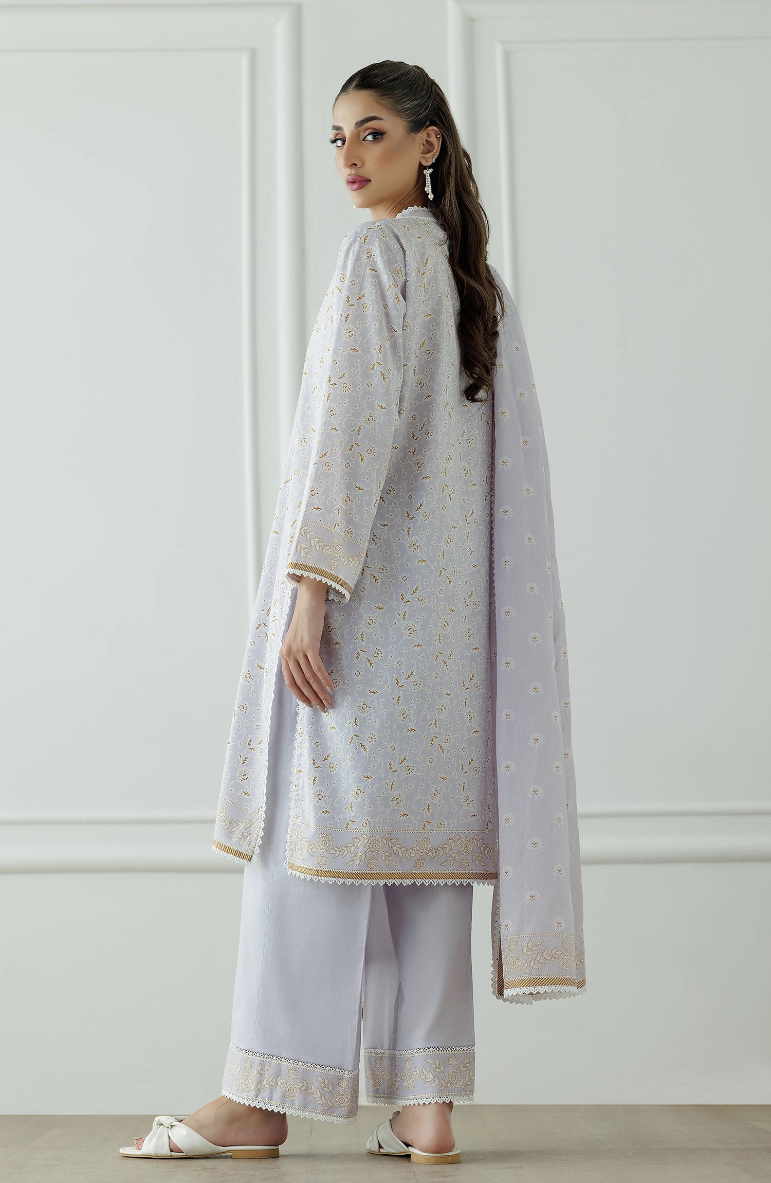 Stitched | 3 Piece | Printed Lawn | OTL-25-034