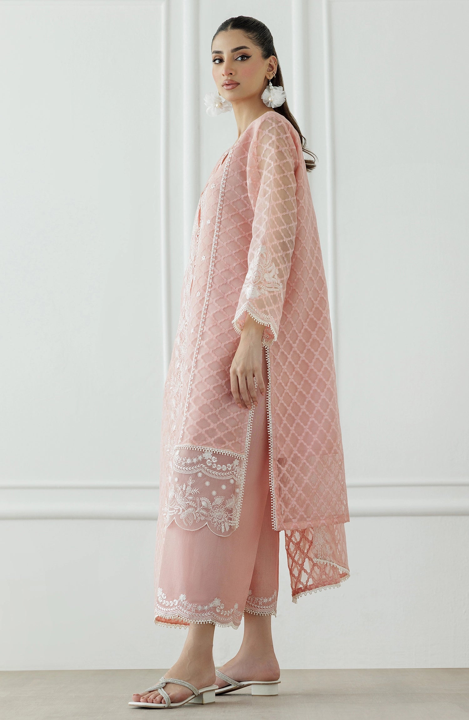 Stitched | 3 Piece | Embroidered | Jacquard Shirt | WRFC25S-3014/S PINK