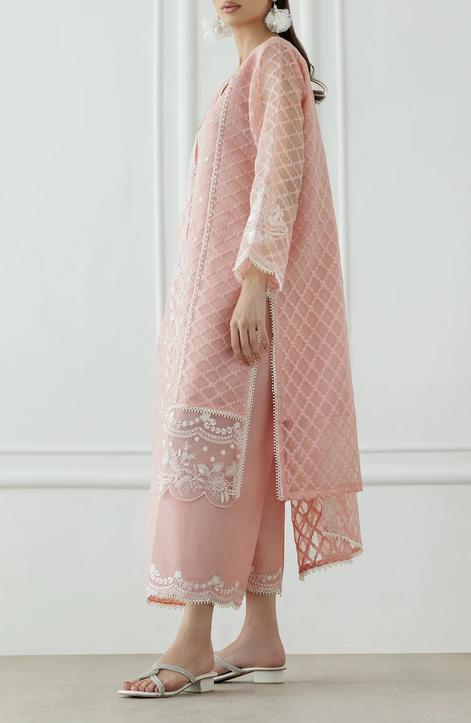 Stitched | 3 Piece | Embroidered | Jacquard Shirt | WRFC25S-3014/S PINK